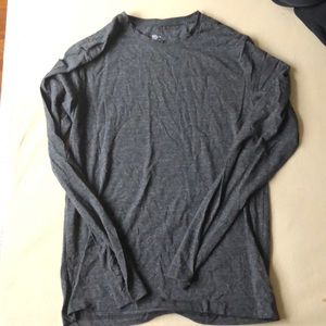 H&M long sleeve gray shirt